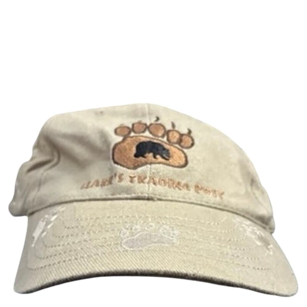 Clark’s Trained Bears Hat Cap NH Adjustable Embroidered Paw Print by JHats Paws